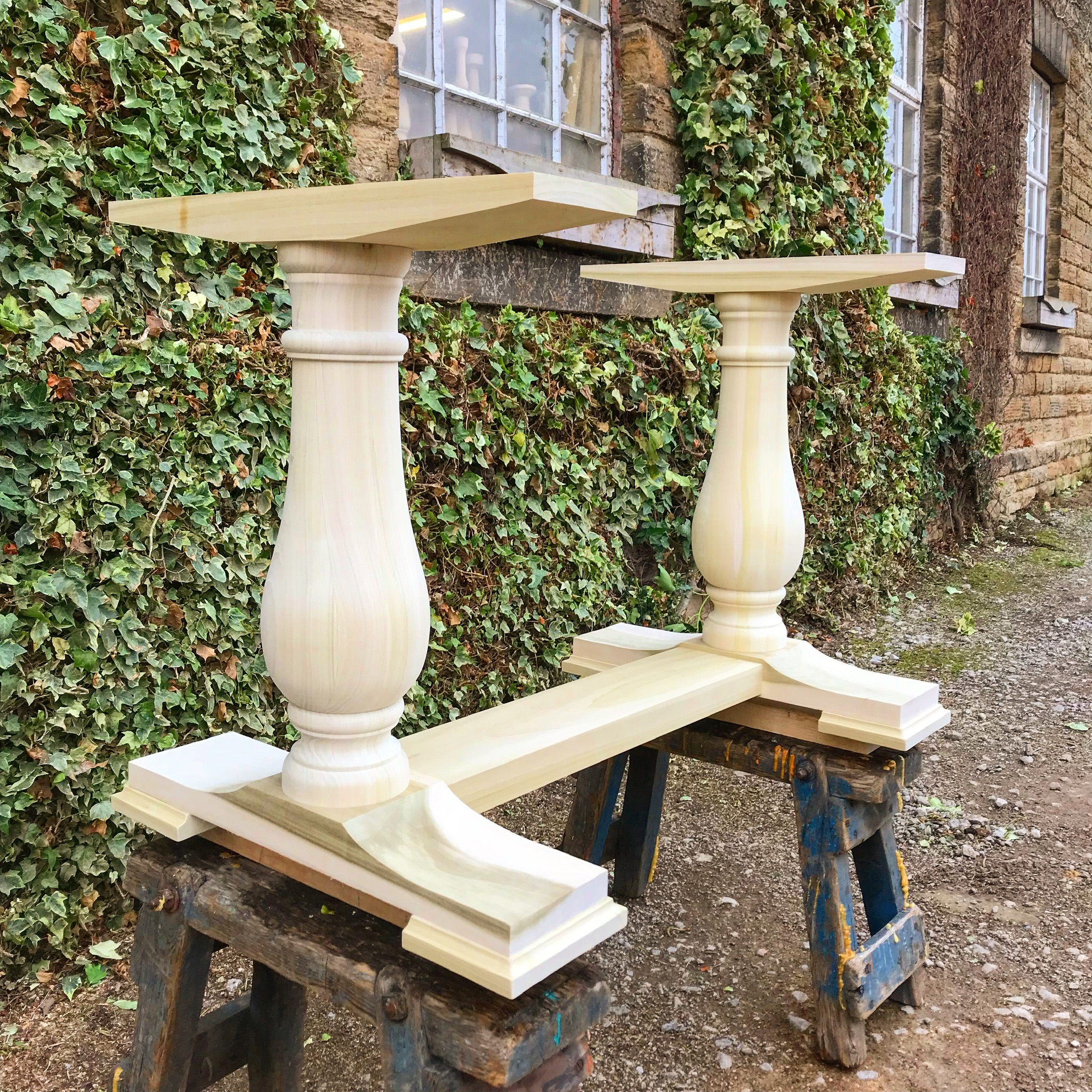 Dave Dalby Woodturning table legs bun feet and other turnings direct